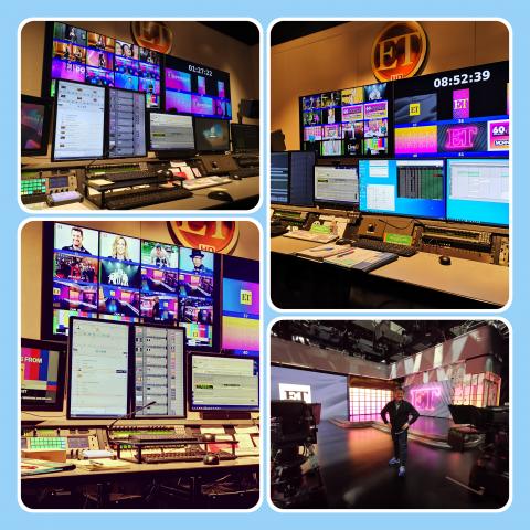 Playback room and stage